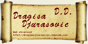 Dragiša Đurasović vizit kartica